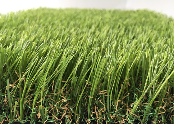 จีน เอเวอร์กรีน PE PP หญ้าเทียมกลางแจ้งสนามหญ้าเทียมที่มีความต้านทานการสึกหรอสูง ผู้ผลิต