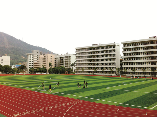 จีน สวน / ฟุตบอลหญ้าเทียมหญ้าเทียมเสื่อต่อต้านริ้วรอยสภาพแวดล้อมที่เป็นมิตร ผู้ผลิต